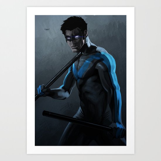 Nightwing Art Print