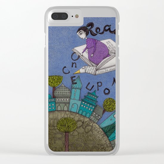 Read Clear iPhone Case