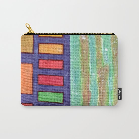 Building with colorful Windows Carry-All Pouch