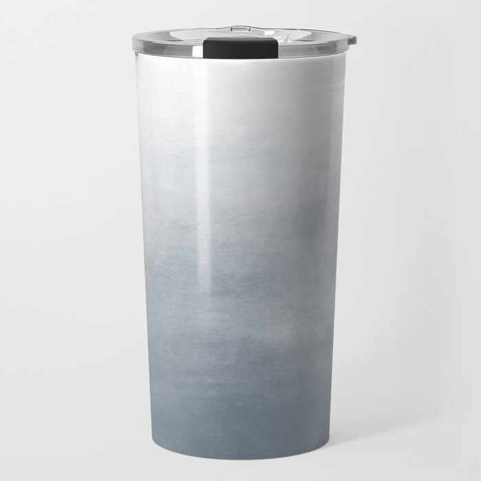 Ombre Paint Color Wash (slate gray/blue) Travel Mug