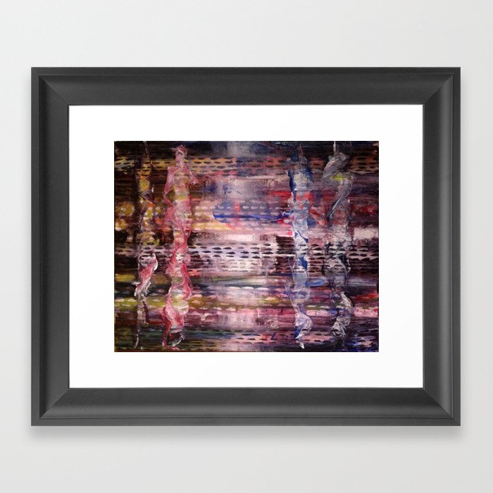 Sound and Chaos Framed Art Print
