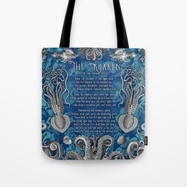 The Kraken (Blue) Tote Bag