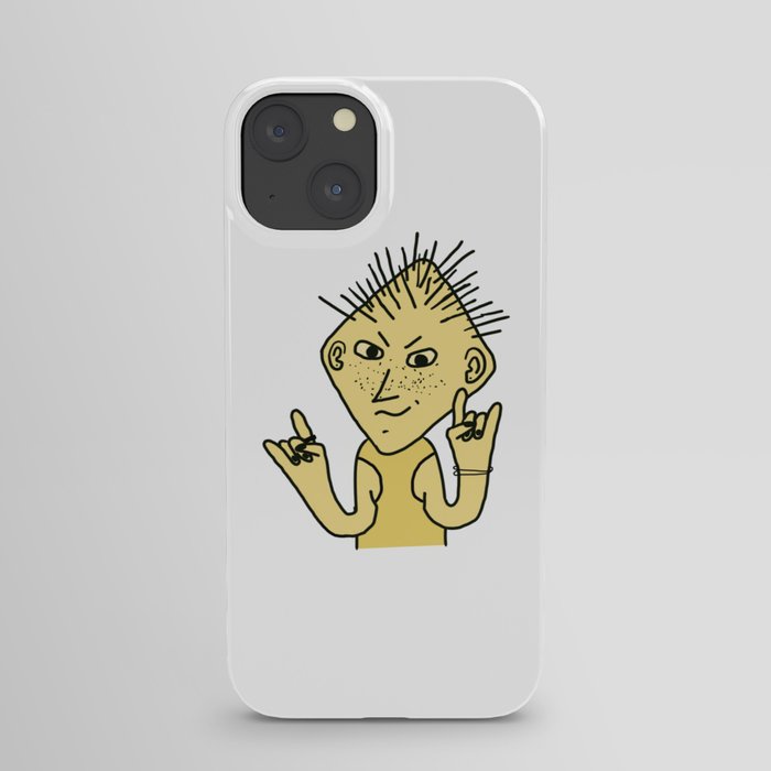 Rock and Roll Dude iPhone Case