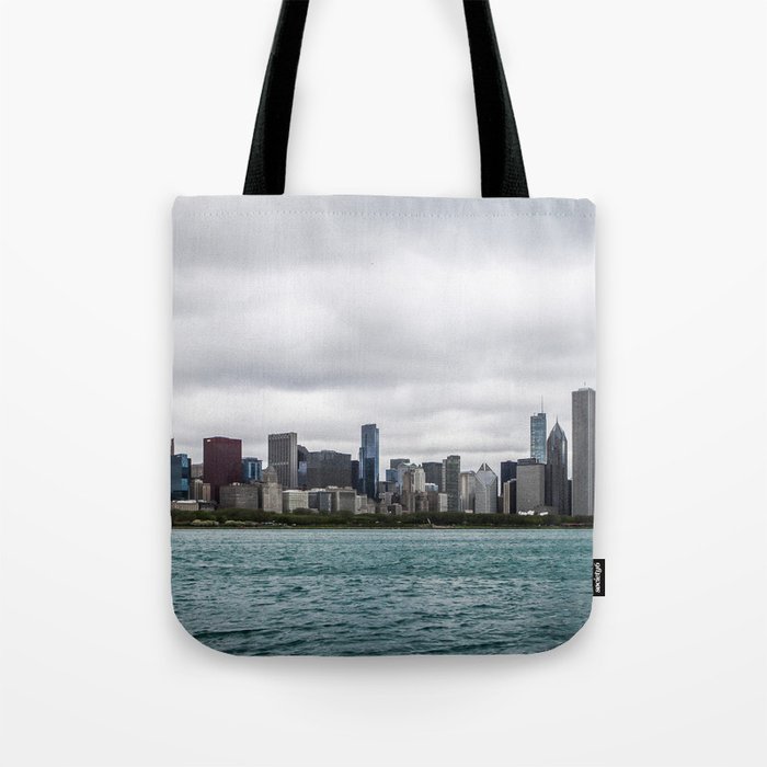 Chicago skyline Tote Bag