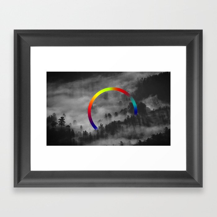 rainbow Framed Art Print