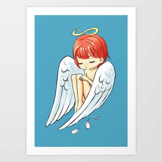 Little Angel Art Print