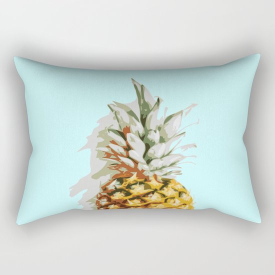 Summer Ananas Rectangular Pillow