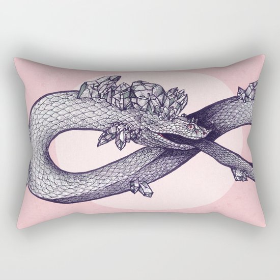 Diamonds Are Forever Rectangular Pillow