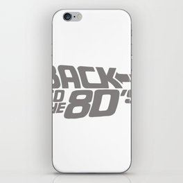 Back to the 80's iPhone Skin