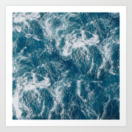 Sea water Art Print