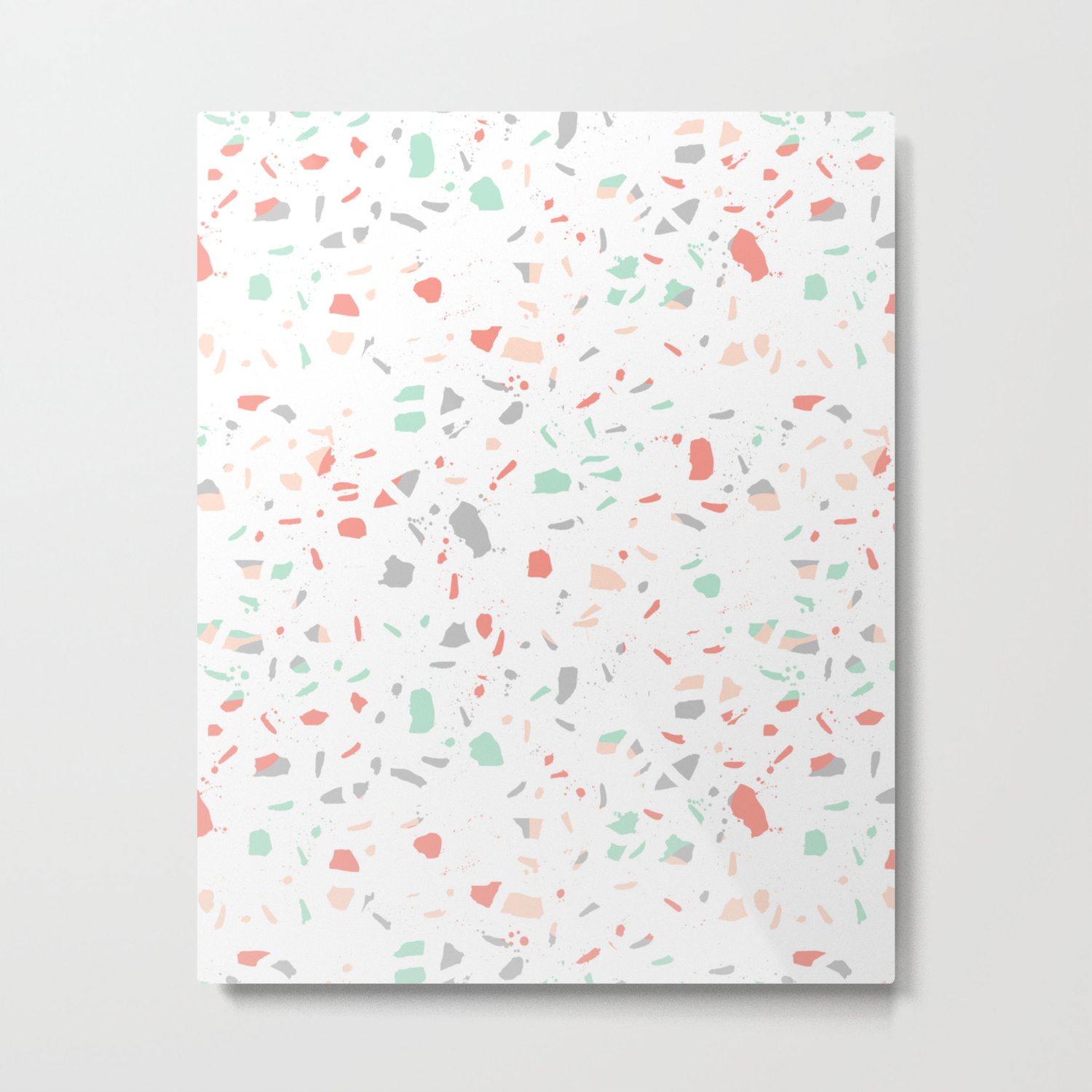 Pastel Terrazzo Minimal Pattern Trendy Home Office Wall Art Gender Neutral Metal Print By Charlottewinter Society6 Putting together a clean, minimalist desk setup is one of the best things you can do for your home office. society6