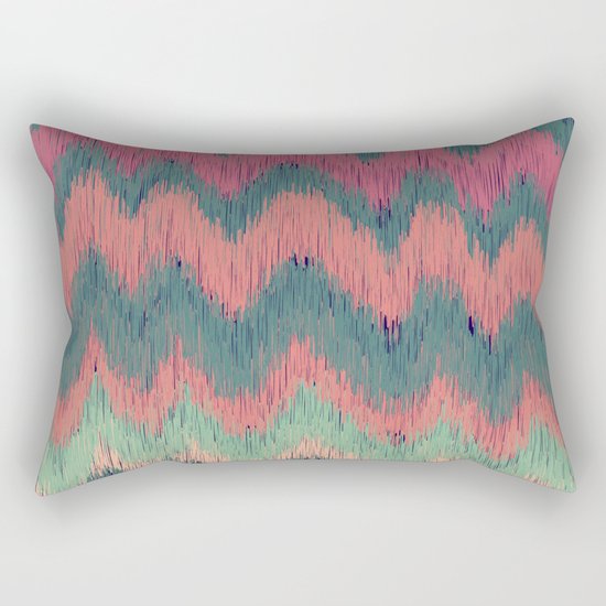 IKAT CHEVRON Rectangular Pillow
