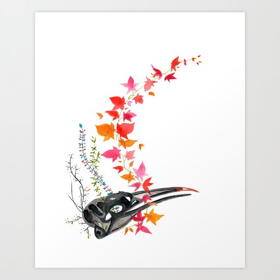 improbable beautiful and afraid of nothing Art Print