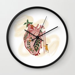 Distance to your Heart Wall Clock