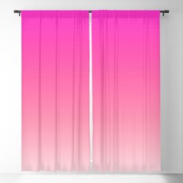 Pink Rose colors ombre abstract pattern  Blackout Curtain