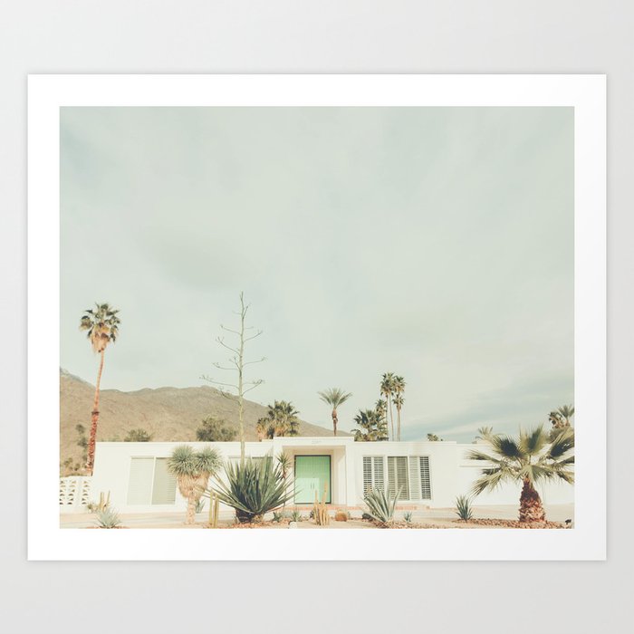 Vintage Palm Springs Art Print by SoCal Chic Photography | Society6