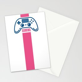 linear design of a gamepad for video gamers Stationery Card
