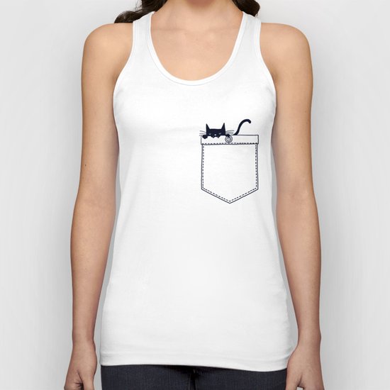 Po(CAT) Unisex Tank Top