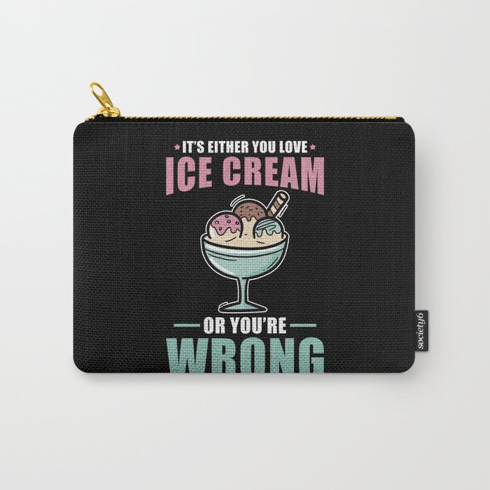 Ice Cream Carry-All Pouch