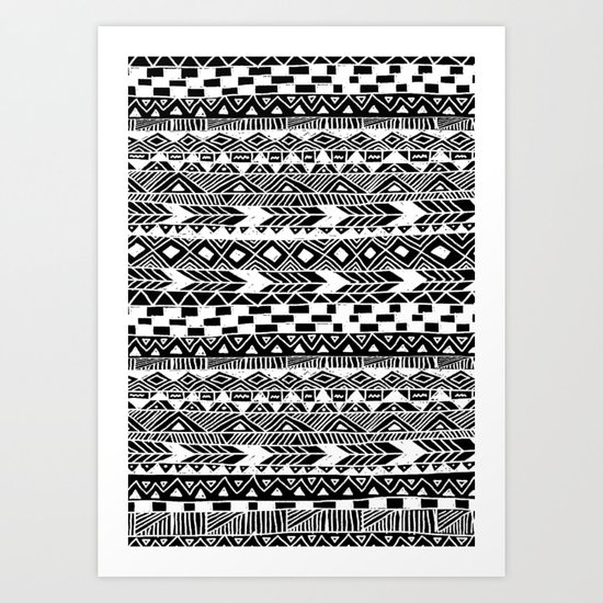 Tribal Tuesday Art Print