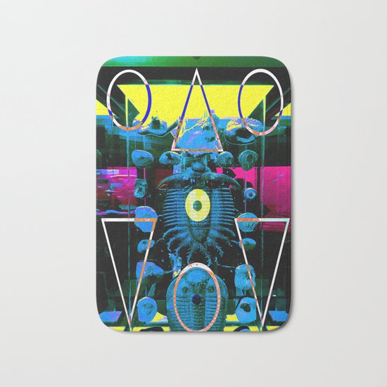 Trilobite Pyramid Scheme Bath Mat
