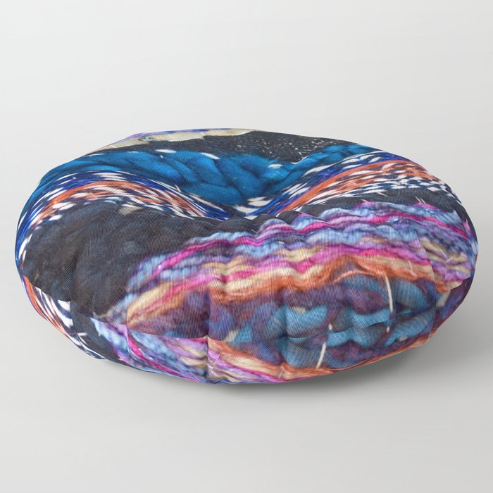 Cosmic Weave 1 Floor Pillow