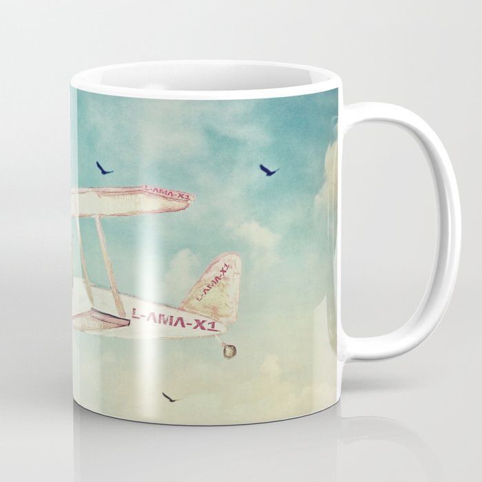 ALPACAS EXPLORING III - THE SKY Coffee Mug
