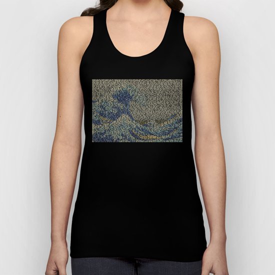 Riders On The Great Wave Unisex Tank Top