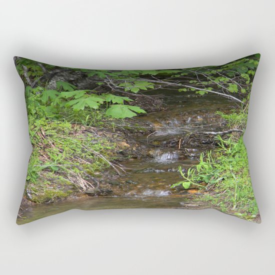 Tiny lil creek... Rectangular Pillow