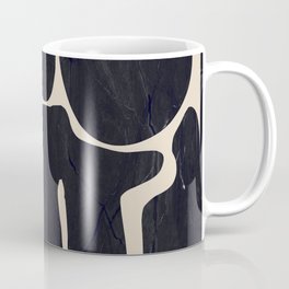 Modern Abstract Minimal Shapes 162 Coffee Mug | Watercolor, Pattern, Black And White, Digital, Abstract, Shapes, Minimal, Ink, Thingdesign, Pop Art 