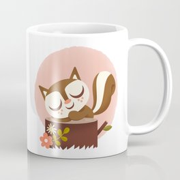 Sleeping Squrrel - Cute Animals Coffee Mug