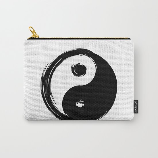 Yin Yang Symbol Carry-All Pouch