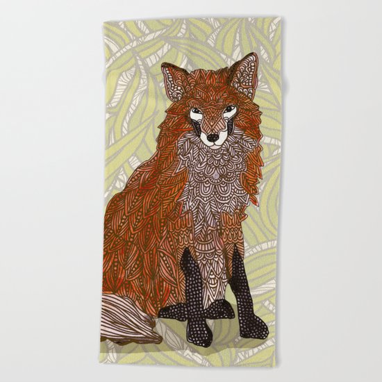 Foxy Lady Beach Towel