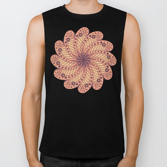 Brown Biker Tank