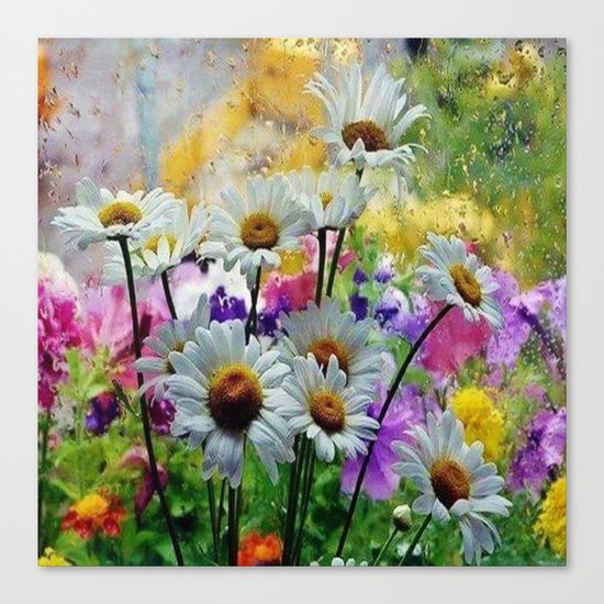 flower design Canvas Print