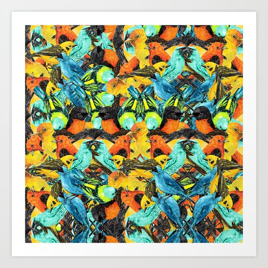 Colour Party II Art Print