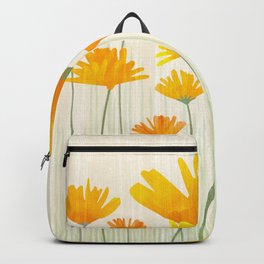 Golden Poppy Field Backpack