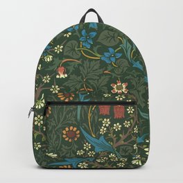 William Morris "Blackthorn" 1. Backpack | Morris, Williammorris, Blackthorn, Green, Artsandcrafts, Victorian, Englishart, Drawing, Pattern, Arts Crafts 