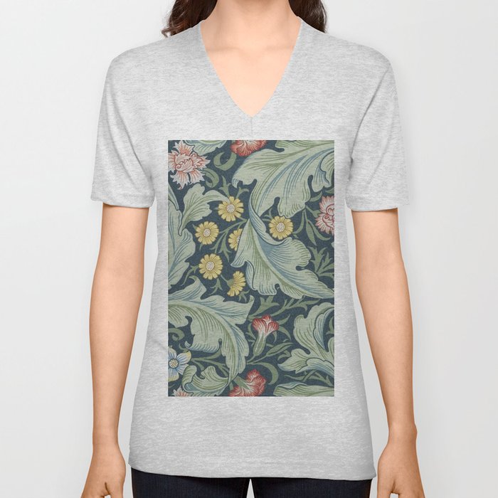 William Morris V Neck T Shirt