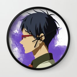 Free! Minimalist (Rei) Wall Clock | Minimalist, Ryugazaki, Iwatobi, Free, Anime, Manga, Animeboy, Art, Graphicdesign, Rei 