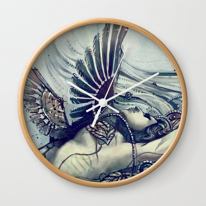 Zodiac Sign: Virgo Wall Clock