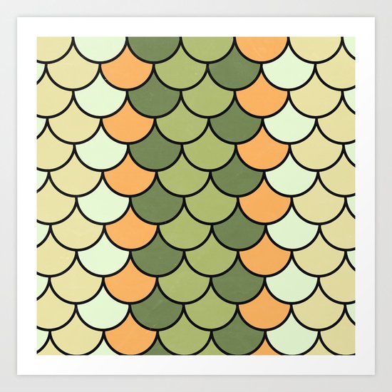 Citrus Tones Art Print