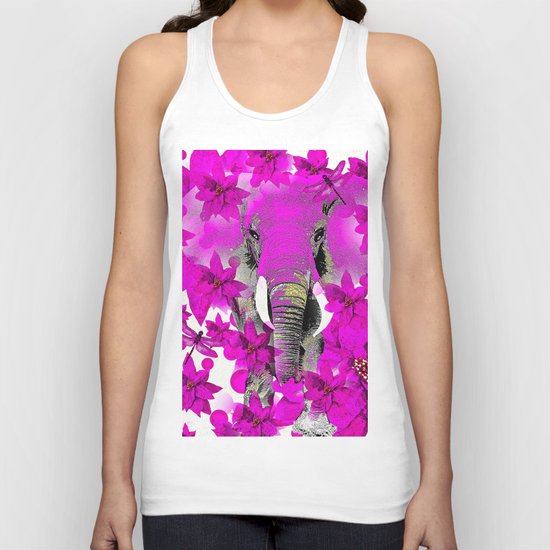 Elephant Unisex Tank Top