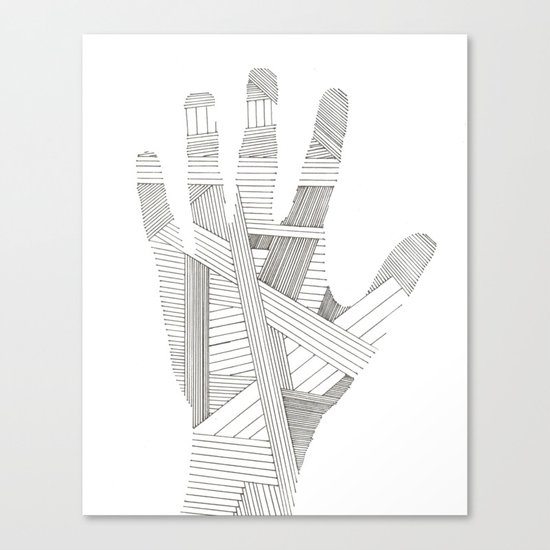 Hand Canvas Print