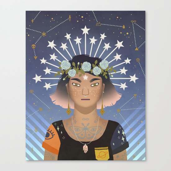The Stars Canvas Print
