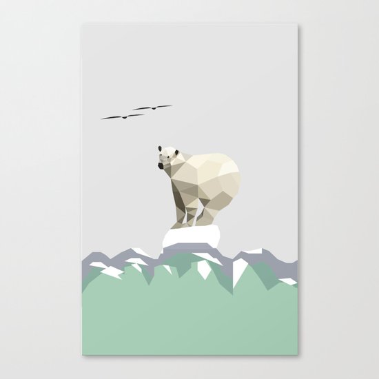 Polar Bear Canvas Print