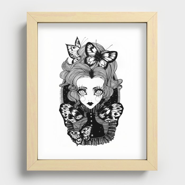 Butterfly Fairy Recessed Framed Print