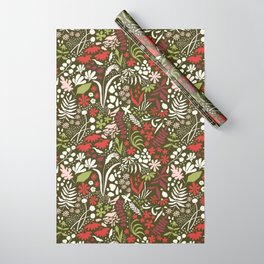 holiday floral Wrapping Paper