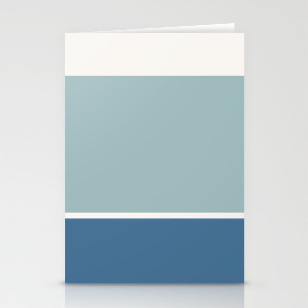 Contemporary Color Block XVIII Stationery Cards