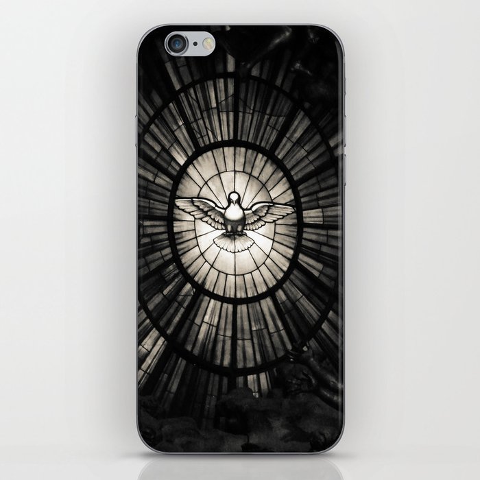 The Holy Spirit as a dove iPhone Skin